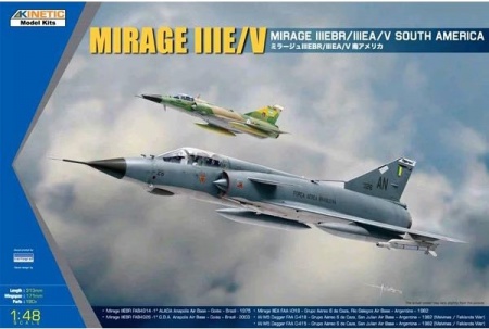 K48052 Mirage IIIEBR / IIIEA / IAI M5 Dagger South America Kinetic