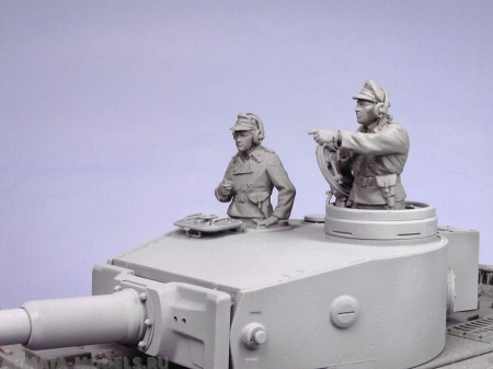 Т-35070 Немецкие танкисты на ТИГР (Курск 1943 г) (2) Tank