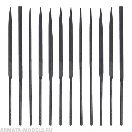 EX55608 Набор из двенадцати надфилей 100 мм