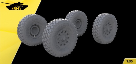 AM35814K Колеса на Бронеавтомобиль ЦСН ФСБ «Фалькатус» (Не для свободной продажи) Arma Models