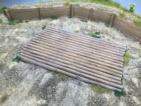 HM01014 Блиндаж для пушки (лето)