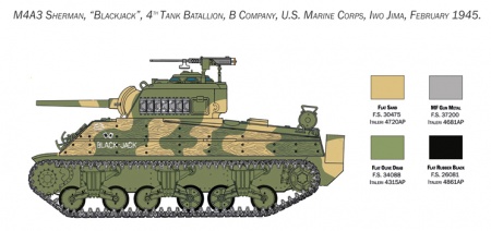 6583ИТ M4 U.S. Marines corps Italeri