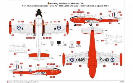 A02103 Самолет Percival Jet Provost T.3 Airfix A02103 Самолет Percival Jet Provost T.3 Airfix