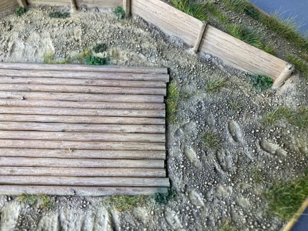 HM01014 Блиндаж для пушки (лето)