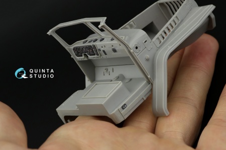 QD35019 3D Декаль интерьера кабины Урал-4320 (Trumpeter)