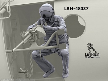 LRM48037 Советский бортмеханик-стрелок вертолета. Война в Афганистане, фигура 6