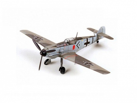 60750 Немецкий самолет Второй Мировой войны Messerschmitt Bf 109E-3 Tamiya
