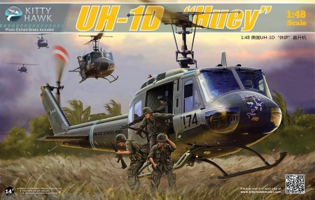 KH80154 Вертолет UH-1D/H Kitty Hawk