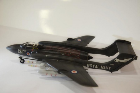 72031 Всепогодный английский палубный истребитель «Си Виксен» FAW.2 ARK model