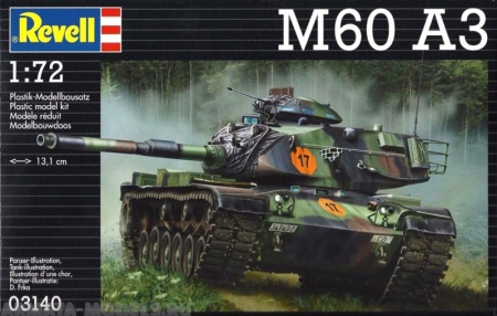 03140 Средний танк M60 A Revell