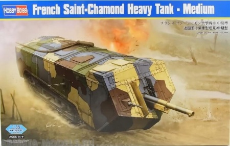 83859 French Saint-Chamond Heavy Tank - Medium Hobby Boss
