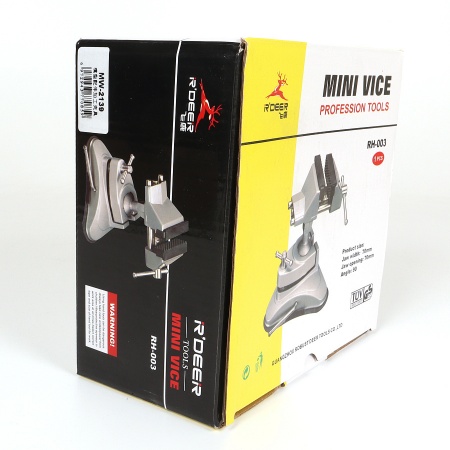 MW-2139 Тиски на присоске для обработки модельных принадлежностей