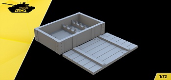 AM72494 Снарядный ящик 37мм для танка ТГ