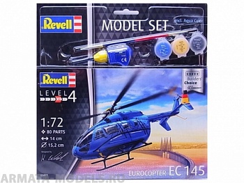 63877RE Набор Транспортный вертолёт Eurocopter EC 145 Builder’s Choice