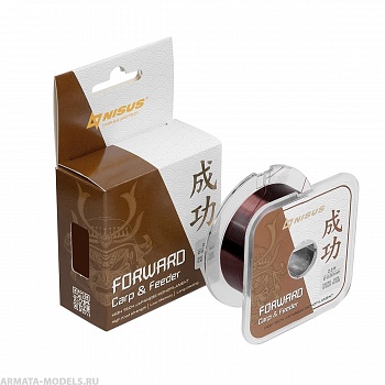 Леска FORWARD Carp & Feeder brown 0,261mm/100m Nylon (N-FСF-0261-100) Nisus( цена указана за упаковку, в количестве 10шт.)