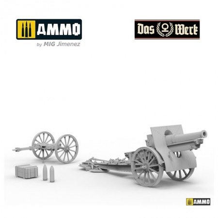 DW35022 Сборная модель French 155mm C17S Howitzer Das Werk