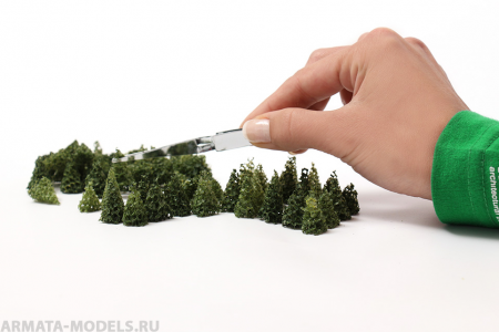 030drp007 Антуражные пирамидки для макета. 40 штук.