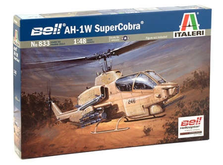 833ИТ Вертолет Bell AH-1W Super Cobra Italeri