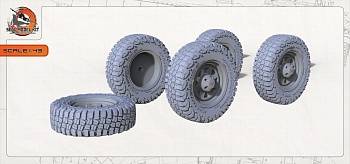 smk43002 Колеса Mud Terrain под нагрузкой