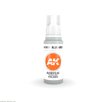 AK11011 Краска акриловая Blue-Grey 17ml