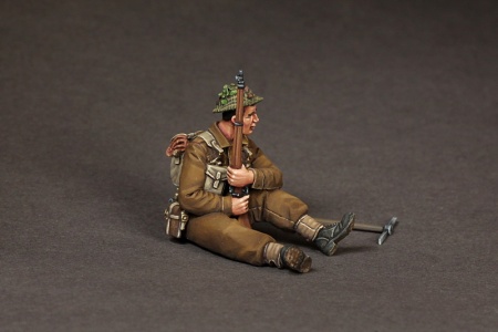 35138SOGA British infantryman at rest. SOGA Miniatures