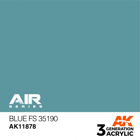 AK11878 Краска акриловая 3Gen Blue FS 35190