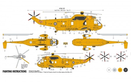 A55307 Подарочный набор Westland Sea King Starter Size 3 Airfix A55307 Подарочный набор Westland Sea King Starter Size 3 Airfix