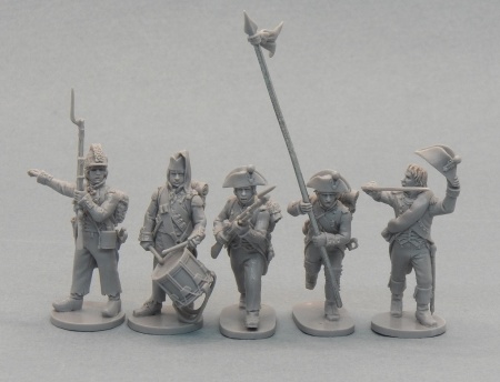 014.11 Французская революционная пехота: комгруппа, 1792-1796 Аванпост