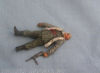 MCF35027 Тяжело раненный солдат Вермахта  WW2