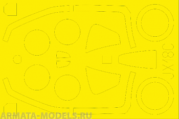 JX180ED  Окрасочная маска F-86D 1/32 JX180ED  Окрасочная маска F-86D 1/32