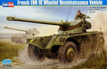82489 Легкий танк French EBR-10 Wheeled Reconnaissance Vehicle