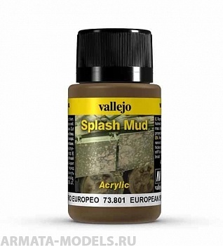 V-73801 Weathering Effects. Брызги грязи, Европа