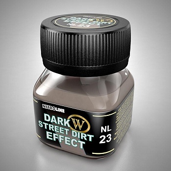 NL-23 Жидкий эффект уличная грязь тёмная