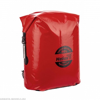 Герморюкзак 80 л (ПВХ, красный/черный) (HS-GR-80-RB) Helios