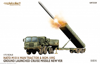 UA72328 Nato M1014 MAN Tractor & BGM-109G Ground Launched Cruise Missile