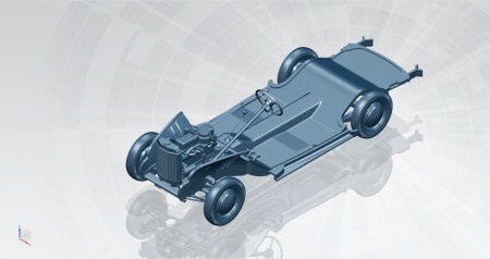 35475 Kapitan Седан, Германский легковой автомобиль ІІ МВ ICM 35475 Kapitan Седан, Германский легковой автомобиль ІІ МВ ICM