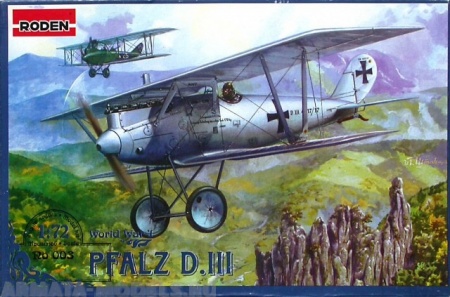 Rod003 Самолет PFALZ DIII Roden