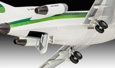 03946 Пасскажирский самолет Boeing 727-100 авиакомпании Germania Revell