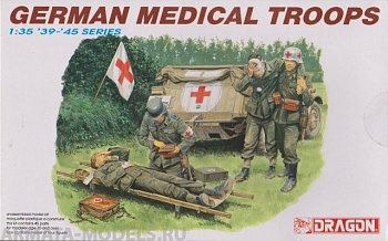 6074Д Солдаты GERMAN MEDICAL TROOP
