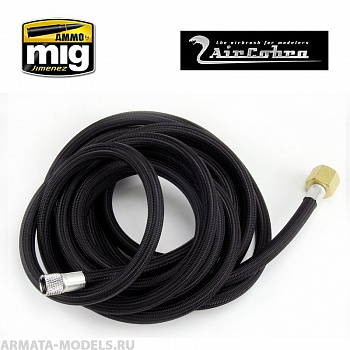 AMIG8655 10-футовый оплетеный шланг 1/8 - 1/4 (10 Foot Braided Air Hose 1/8 - 1/4 inch) AMIG8655 10-футовый оплетеный шланг 1/8 - 1/4 (10 Foot Braided Air Hose 1/8 - 1/4 inch)