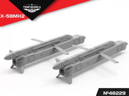 48229 УПРАВЛЯЕМАЯ РАКЕТА Х-59МК2 1/48