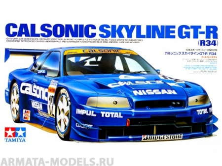 24219 Calsonic GT-R (R34) Tamiya