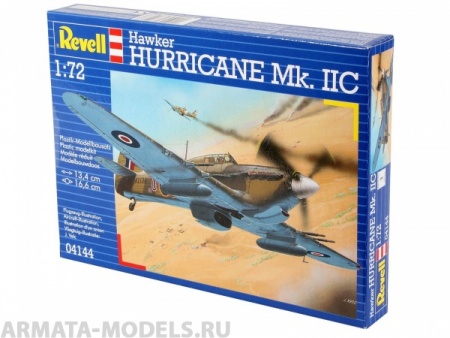 04144RE Британский истребитель Hawker Hurricane Mk.IIC Revell