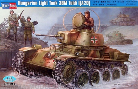 82477 Легкий танк Hungarian Light Tank 38M Toldi I (A20) Hobby Boss
