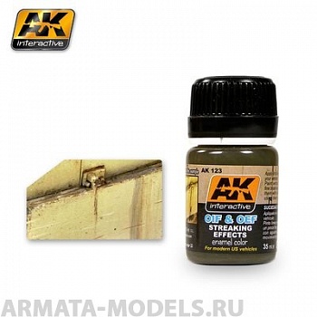 AK123 Жидкий эмалевый эффект STREAKING EFFECTS FOR OIF & OEF - US VEHICLES AK123 Жидкий эмалевый эффект STREAKING EFFECTS FOR OIF & OEF - US VEHICLES