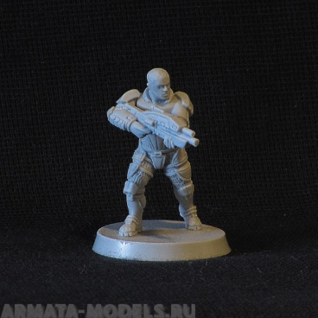 shep light armoured trooper with rifle BROTHER VINNI's