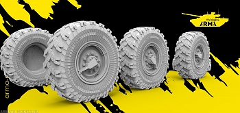 AM35116 Высокодетализированные колеса под нагрузкой (ранние) ИП-180