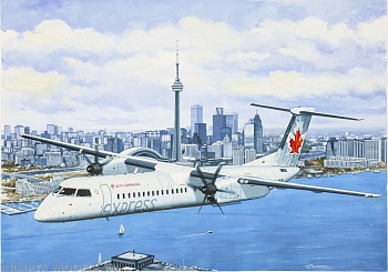 ЕЕ144135 Dash 8 Q400 Air Canada ЕЕ144135 Dash 8 Q400 Air Canada