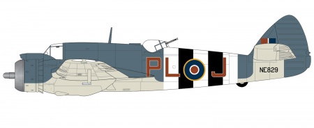 A04019 САМОЛЕТ Bristol Beaufighter Mk.X Airfix
