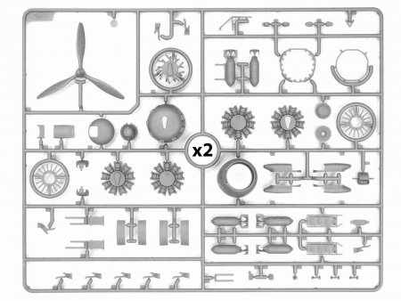 48281 B-26B-50 Инвейдер, Американский бомбардировщик ICM